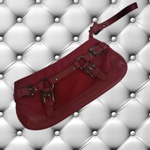 Prague Red Leather Purse